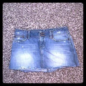 Vintage jean skirt